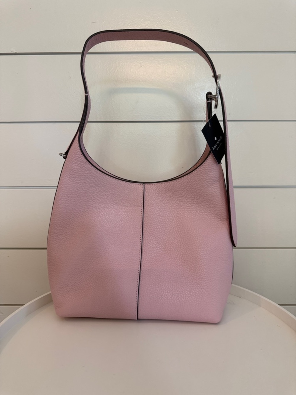 NWT kate spade tutu pink Pebbled Leather Small Shoulder Bag - Picture 2 of 4